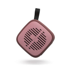 Deals, Discounts & Offers on Electronics - SYSKA Qube BS501 5W, Wireless Ultra-Portable Bluetooth Speaker, HD Sound, 10 Meter Working Range, Made in India, Type C Charging (with Mic and Voice Assistant, Brick Brown)