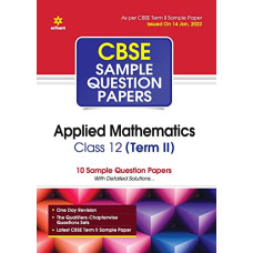 Deals, Discounts & Offers on Books & Media - Arihant CBSE Term 2 Applied Mathematics Class 12 Sample Question Papers (As per CBSE Term 2 Sample Paper Issued on 14 Jan 2022)