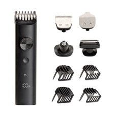 Deals, Discounts & Offers on Personal Care Appliances - Mi Grooming Kit Pro, Face, Hair, Body - Everything-in-One Professional Styling Trimmer, Body Grooming, Nose & Ear Hair Trimming, Hair Clippers, Beard Combs, Quick Charge and 90 Mins Run Time, Black