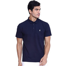 Deals, Discounts & Offers on Men - Red Tape Men's Navy Collared T-Shirt