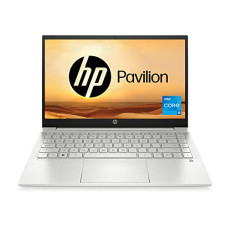 Deals, Discounts & Offers on Laptops - [For ICICI & Kotak Credit Cards EMI] HP Pavilion 14 12th Gen Intel Core i5 16GB RAM/512GB SSD 14 inch(35.6cm) IPS Micro-Edge FHD Laptop/Intel Iris Xe Graphics/B&O/Win 11/Alexa Built-in/Backlit KB/FPR/MSO 2021/Natural Silver, 14-dv2014TU