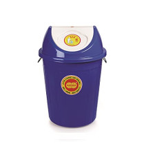 Deals and Offers on  - Nakoda Modern Round Dustbin Bucket With Swing Deals, Discounts & Offers on  - Nakoda Modern Round Dustbin Bucket With Swing