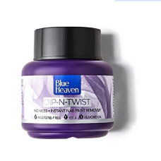 Deals, Discounts & Offers on Beauty Care - Blue Heaven Dip & Twist Nail Paint Remover, 40 ml