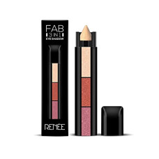 Deals and Offers on Beauty Care - RENEE Fab 3 In 1 Eyeshadow 4.5gm| Highly Pigmented 3 Shades in 1 Stick| Adds Dimension and Intensity with Shimmery Finish| Enriched with Vitamin E Deals, Discounts & Offers on Beauty Care - RENEE Fab 3 In 1 Eyeshadow 4.5gm| Highly Pigmented 3 Shades in 1 Stick| Adds Dimension and Intensity with Shimmery Finish| Enriched with Vitamin E