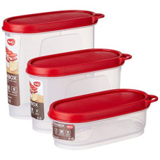 Deals and Offers on  - Pigeon StakBox Value Combi (Set of 3) Storage Deals, Discounts & Offers on  - Pigeon StakBox Value Combi (Set of 3) Storage