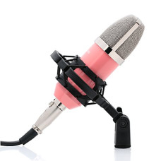 Deals and Offers on  - Powerpak Studio Microphone BM-700 Professional Large Diaphragm Studio Recording Microphone (Pink) Deals, Discounts & Offers on  - Powerpak Studio Microphone BM-700 Professional Large Diaphragm Studio Recording Microphone (Pink)