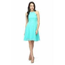 Deals, Discounts & Offers on Women - Karmic Vision Georgette Shirt Dress