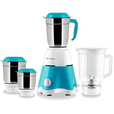 Deals and Offers on  - Longway Super Dlx 4 Jar 750 Watt Mixer Grinder - Blue & White | ABS body | Heavy Duty Motor | Nano-grinding technology | 304 Grade Stainless Steel Blade | Noise levels 80-90 DB |1 Years warranty Deals, Discounts & Offers on  - Longway Super Dlx 4 Jar 750 Watt Mixer Grinder - Blue & White | ABS body | Heavy Duty Motor | Nano-grinding technology | 304 Grade Stainless Steel Blade | Noise levels 80-90 DB |1 Years warranty
