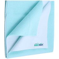 Deals, Discounts & Offers on Baby Care - Newnik Waterproof Dry Sheet/Reusable MAT/UNDERPAD/Absorbent Sheets/Mattress Protector Sea Green, Small