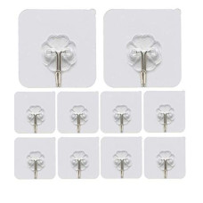Deals and Offers on  - GRAB IT Heavy-Duty Self Adhesive Wall Hanger (Pack of10 Pieces, Transparent, Plastic) with 2 Pc Mobile Charging Stand Free with Wall Hook Deals, Discounts & Offers on  - GRAB IT Heavy-Duty Self Adhesive Wall Hanger (Pack of10 Pieces, Transparent, Plastic) with 2 Pc Mobile Charging Stand Free with Wall Hook