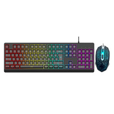 Deals and Offers on  - Dyazo Wired Gaming Keyboard and Mouse Combo Static RGB Static Backlit (only 2 Modes on & Off) for Windows Compatible Deals, Discounts & Offers on  - Dyazo Wired Gaming Keyboard and Mouse Combo Static RGB Static Backlit (only 2 Modes on & Off) for Windows Compatible