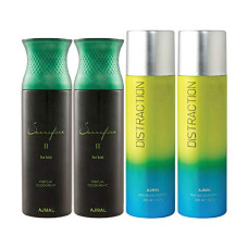 Deals and Offers on Beauty Care - Ajmal 2 Sacrifice II for Him for Men and 2 Distraction Deals, Discounts & Offers on Beauty Care - Ajmal 2 Sacrifice II for Him for Men and 2 Distraction
