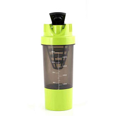Deals and Offers on  - Haans ShakeMe Protein Gym Shaker Bottle 500 ml (Green) Deals, Discounts & Offers on  - Haans ShakeMe Protein Gym Shaker Bottle 500 ml (Green)
