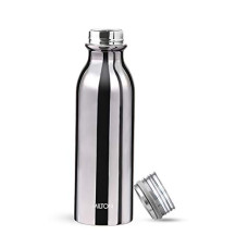 Deals, Discounts & Offers on  - Milton Glitz 600 Vacuum Insulated Thermosteel Bottle, 580 ml, 1 Piece, Silver