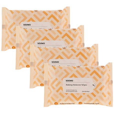 Deals and Offers on  - Amazon Brand - Solimo Makeup Removal Wipes - 30 wipes/pack (Pack of 4) Deals, Discounts & Offers on  - Amazon Brand - Solimo Makeup Removal Wipes - 30 wipes/pack (Pack of 4)