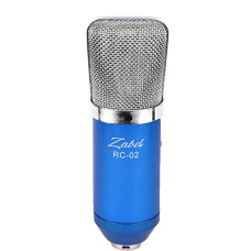 Deals and Offers on  - Zabel Condenser Microphone with Shock Mount and Foam Shield - Blue Deals, Discounts & Offers on  - Zabel Condenser Microphone with Shock Mount and Foam Shield - Blue