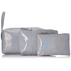 Deals and Offers on  - Amazon Brand - Eden & Ivy Women's Travel kit bag (Pack of 3) Deals, Discounts & Offers on  - Amazon Brand - Eden & Ivy Women's Travel kit bag (Pack of 3)