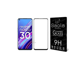 Deals and Offers on Mobile Accessories - Saola 11D Tempered Glass For Realme Narzo 30 (PACK OF 1) with Free Installation Kit. Full screen Coverage. Free Replacement If Received Damaged - 6.50 inch Deals, Discounts & Offers on Mobile Accessories - Saola 11D Tempered Glass For Realme Narzo 30 (PACK OF 1) with Free Installation Kit. Full screen Coverage. Free Replacement If Received Damaged - 6.50 inch