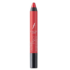Deals, Discounts & Offers on Beauty Care - Faces Canada Ultime Pro Matte Lip Crayon Red Carpet 27 2.8 g With Free Sharpener (Red)