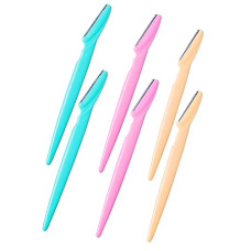 Deals, Discounts & Offers on Health & Personal Care - ZURU BUNCHPack of 2 Eyebrow Razors Multipurpose Exfoliating Dermaplaning Tool Trimming and Shaving Grooming Eyebrow Face Razor and Eyebrow Shaper For Women and Man (6 Pcs, Multicolor)