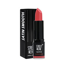 Deals, Discounts & Offers on Beauty Care - STREET WEAR Satin Smooth Lipstick -SIMPLY PEACH (Peach) - 4.2 gms - Longwear Creme Lipstick, Moisturizing, Creamy Formuation, 100% Color payoff, Enriched with Aloe vera, Vitamin E and Shea Butter