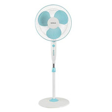 Deals, Discounts & Offers on  - Havells Accelero 400mm Pedestal Fan (White Blue, Pack of 1)