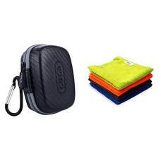Deals, Discounts & Offers on  - Gizga Essentials Carrying Case for JioFi 4G M2S and JioFI3 WiFi Hotspot Dongle && Microfiber Cloth, 240 GSM, Highly Absorbent Multipurpose Cloth