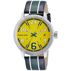 Deals, Discounts & Offers on Men - Fastrack Varsity Analog Silver Dial Men's Watch-3178SL02 / 3178SL02