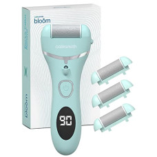Deals, Discounts & Offers on Personal Care Appliances - Caresmith Bloom Rechargeable Callus Remover for Feet | Foot scrubber for dead skin | 3 Roller Heads