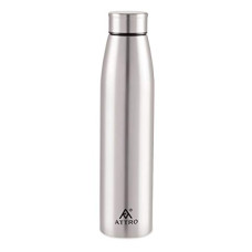 Deals, Discounts & Offers on  - Attro Sleek Stainless Steel Water Bottle - 1 Liter (Silver)