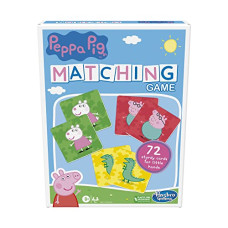 Deals, Discounts & Offers on Toys & Games - Hasbro Gaming Peppa Pig Matching Game for Kids Ages 3 and Up, Fun Preschool Game