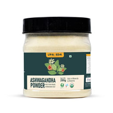 Deals, Discounts & Offers on  - Upaveda Organic Ashwagandha Root Powder | Helps Boost Strength, Stamina & Energy | Stress Relief | 200g