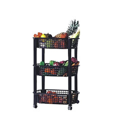 Deals, Discounts & Offers on  - Aristo Volvo Rack 3 Layer Plastic Rack