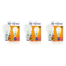 Deals, Discounts & Offers on  - wipro Garnet Base B22 5-Watt LED Bulb (Warm White) -Pack of 3