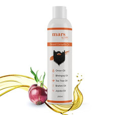Deals, Discounts & Offers on  - mars by GHC Beard Growth Oil - 200 ml (Pack of 1) | Promotes Thicker Beard Growth, Powered With Onion Oil, Bhringraj Oil, Tea Tree Oil & 20 Natural Ingredients | Paraben, SLS & Sulphate Free