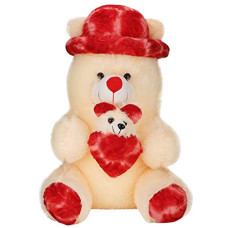 Deals, Discounts & Offers on  - Mommers LittleToons | Soft Teddy Bear | Stuffed Animal with Teddy's Child | Baby Bear Plush Toy (2 Feet - MM_1079) - Peach