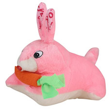 Deals, Discounts & Offers on  - Mommers Rabbit with Carrot Stuffed Lovely Soft Toy (26CM - MM_1001) - Pink