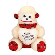 Deals, Discounts & Offers on  - Mommers Teddy Bear Stuffed Animal, Baby Bear Plush Toy (1.4 Feet - MM_1007) - Assorted Text - Peach