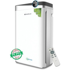 Deals, Discounts & Offers on Home Appliances - HAVELLS AP58 with HEPA Filter, Noiseless BLDC Motor Portable Room Air Purifier(Black, White)