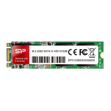 Deals, Discounts & Offers on  - Silicon Power 512GB A55 M.2 SSD (SLC Cache For Speed Boost) SATA III Internal Solid State Drive 2280