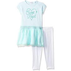 Deals, Discounts & Offers on Baby Care - Mother's Choice Baby Girls' Regular Fit Clothing Set (IT8647_Blue Assorted_6-9 Months)