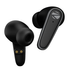 Deals, Discounts & Offers on Headphones - Newly Launched ZEBRONICS PODS 1 Wireless TWS Earbuds with Powerful ANC, ENC Calling, Gaming Mode, 28 Hours Backup, Bluetooth 5.2, Voice Assistant Support, Splash Proof, Flash Connect & Type C Charging