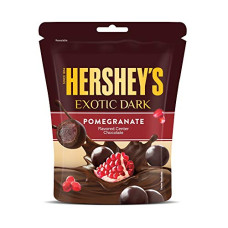 Deals, Discounts & Offers on  - Hershey's Exotic Dark Chocolate Pomegranate, 100g (Pack of 4)