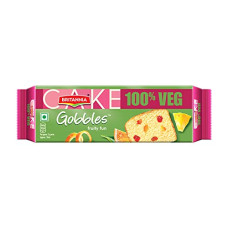 Deals, Discounts & Offers on  - Britannia Gobbles 100% Veg Bar Cake Fruit, 60 g
