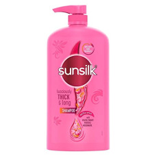 Deals, Discounts & Offers on  - Sunsilk Lusciously Thick & Long Shampoo 1 L, With Keratin, Yoghut Protein and Macadamia Oil - Thickening Shampoo