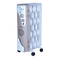 Deals, Discounts & Offers on  - Havells OFR 7 Wave Fins with Fan 1900 watt (Beige), (GHROFBYC190)