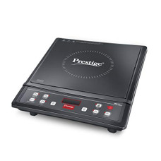 Deals, Discounts & Offers on  - Prestige Iris 1.0 1200 Watt Glass Induction Cooktop with Push Button (Black)