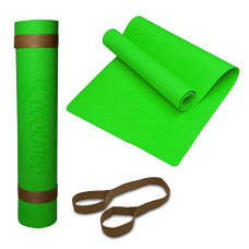Deals, Discounts & Offers on  - Cockatoo YM100 Yoga Mat For Women & Men, Anti Slip, EVA Material, (4mm-6mm) Exercise Mat For Home Gym |Yoga Mat For Gym Workout and Yoga Exercise (4MM, Parrot)
