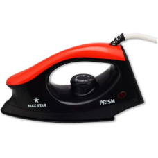 Deals, Discounts & Offers on Irons - MAX STAR PRISM 1000 W Dry Iron(Red, Black)