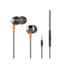 Deals, Discounts & Offers on Headphones - Itel IEP-51 in Ear Wired with Mic, Earphone_Black